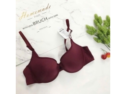 ÁO LOVELY MỎNG ÉP TRƠN  1216 - MÀU ĐÔ